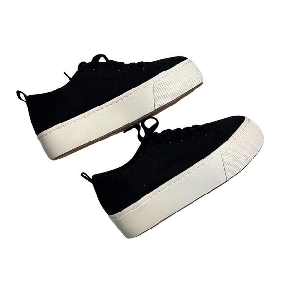 Abound Shoes - ABOUND Neely-Fab Platform Canvas Sneaker Black